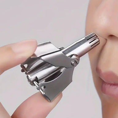 Metal nose hair trimmer