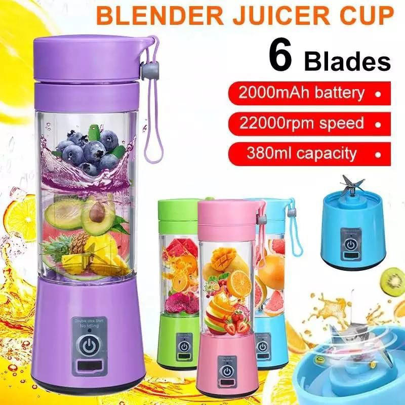 Rechargeable 6 blades juicer